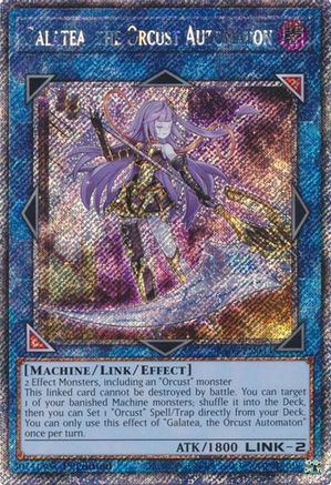 Galatea, the Orcust Automaton (Platinum Secret Rare) (RA03-EN044) - Quarter Century Bonanza 1st Edition Quarter Century Bonanza Yugioh Single  Squirtle Squad Card Shop.