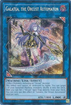 Galatea, the Orcust Automaton (Secret Rare) (RA03-EN044) - Quarter Century Bonanza 1st Edition Quarter Century Bonanza Yugioh Single  Squirtle Squad Card Shop.