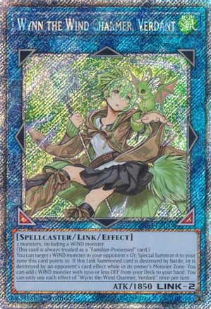 Wynn the Wind Charmer, Verdant (Platinum Secret Rare) (RA03-EN045) - Quarter Century Bonanza 1st Edition Quarter Century Bonanza Yugioh Single  Squirtle Squad Card Shop.