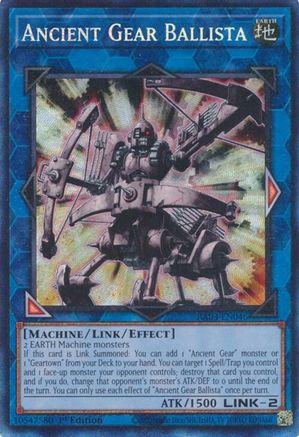 Ancient Gear Ballista (PCR) (RA03-EN046) - Quarter Century Bonanza 1st Edition Quarter Century Bonanza Yugioh Single  Squirtle Squad Card Shop.