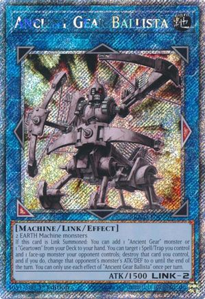 Ancient Gear Ballista (Platinum Secret Rare) (RA03-EN046) - Quarter Century Bonanza 1st Edition Quarter Century Bonanza Yugioh Single  Squirtle Squad Card Shop.
