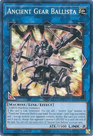 Ancient Gear Ballista (RA03-EN046) - Quarter Century Bonanza 1st Edition Quarter Century Bonanza Yugioh Single  Squirtle Squad Card Shop.