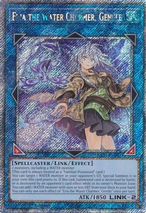 Eria the Water Charmer, Gentle (Platinum Secret Rare) (RA03-EN047) - Quarter Century Bonanza 1st Edition Quarter Century Bonanza Yugioh Single  Squirtle Squad Card Shop.
