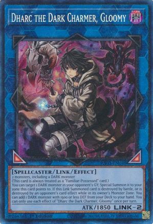 Dharc the Dark Charmer, Gloomy (PCR) (RA03-EN048) - Quarter Century Bonanza 1st Edition Quarter Century Bonanza Yugioh Single  Squirtle Squad Card Shop.