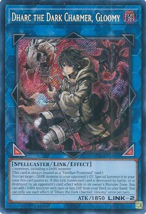 Dharc the Dark Charmer, Gloomy (Secret Rare) (RA03-EN048) - Quarter Century Bonanza 1st Edition Quarter Century Bonanza Yugioh Single  Squirtle Squad Card Shop.