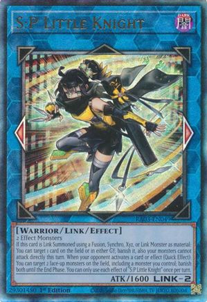 S:P Little Knight (PUR) (RA03-EN049) - Quarter Century Bonanza 1st Edition Quarter Century Bonanza Yugioh Single  Squirtle Squad Card Shop.