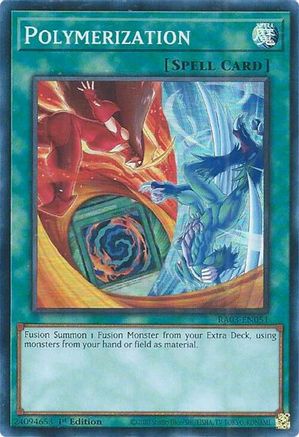 Polymerization (B) (HERO Art) (RA03-EN051) - Quarter Century Bonanza 1st Edition Quarter Century Bonanza Yugioh Single  Squirtle Squad Card Shop.