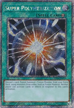 Super Polymerization (Platinum Secret Rare) (RA03-EN053) - Quarter Century Bonanza 1st Edition Quarter Century Bonanza Yugioh Single  Squirtle Squad Card Shop.