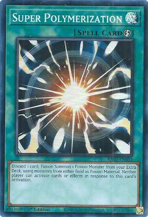 Super Polymerization (RA03-EN053) - Quarter Century Bonanza 1st Edition Quarter Century Bonanza Yugioh Single  Squirtle Squad Card Shop.