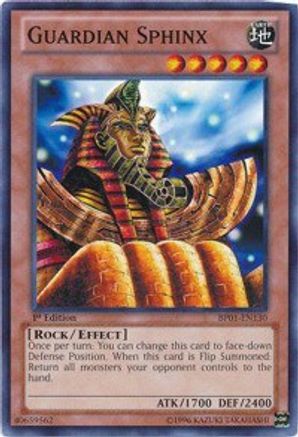 Guardian Sphinx (BP01-EN130) - Battle Pack: Epic Dawn 1st Edition Battle Pack: Epic Dawn Yugioh Single  Squirtle Squad Card Shop.