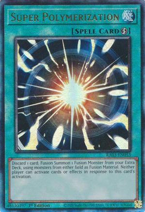 Super Polymerization (PUR) (RA03-EN053) - Quarter Century Bonanza 1st Edition Quarter Century Bonanza Yugioh Single  Squirtle Squad Card Shop.