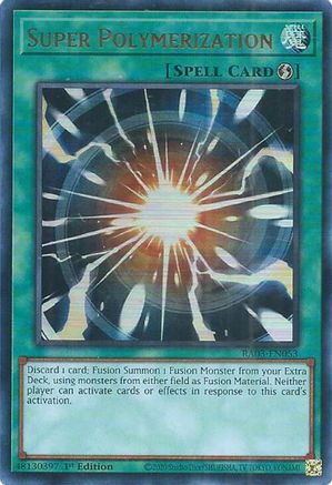 Super Polymerization (UR) (RA03-EN053) - Quarter Century Bonanza 1st Edition Quarter Century Bonanza Yugioh Single  Squirtle Squad Card Shop.