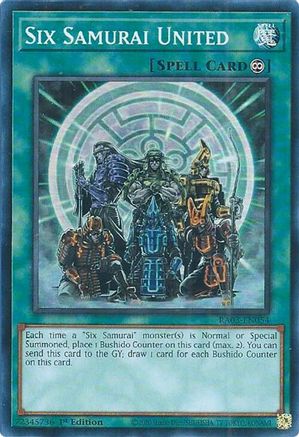 Six Samurai United (RA03-EN054) - Quarter Century Bonanza 1st Edition Quarter Century Bonanza Yugioh Single  Squirtle Squad Card Shop.