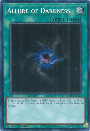 Allure of Darkness (Secret Rare) (RA03-EN055) - Quarter Century Bonanza 1st Edition Quarter Century Bonanza Yugioh Single  Squirtle Squad Card Shop.