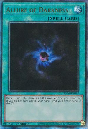 Allure of Darkness (PUR) (RA03-EN055) - Quarter Century Bonanza 1st Edition Quarter Century Bonanza Yugioh Single  Squirtle Squad Card Shop.