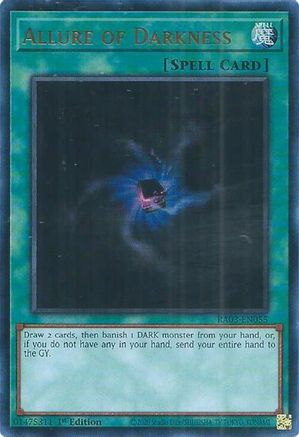 Allure of Darkness (UR) (RA03-EN055) - Quarter Century Bonanza 1st Edition Quarter Century Bonanza Yugioh Single  Squirtle Squad Card Shop.