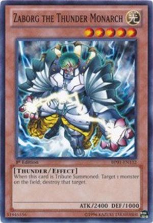 Zaborg the Thunder Monarch (BP01-EN132) - Battle Pack: Epic Dawn 1st Edition Battle Pack: Epic Dawn Yugioh Single  Squirtle Squad Card Shop.