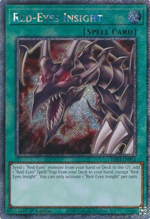 Red-Eyes Insight (Platinum Secret Rare) (RA03-EN061) - Quarter Century Bonanza 1st Edition Quarter Century Bonanza Yugioh Single  Squirtle Squad Card Shop.