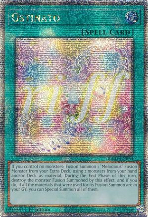 Ostinato (Quarter Century Secret Rare) (RA03-EN064) - Quarter Century Bonanza 1st Edition Quarter Century Bonanza Yugioh Single  Squirtle Squad Card Shop.