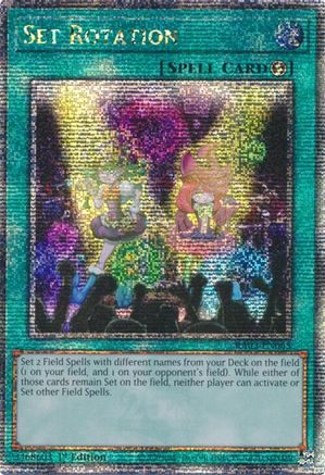 Set Rotation (Quarter Century Secret Rare) (RA03-EN065) - Quarter Century Bonanza 1st Edition Quarter Century Bonanza Yugioh Single  Squirtle Squad Card Shop.