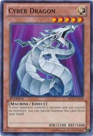 Cyber Dragon (BP01-EN138) - Battle Pack: Epic Dawn 1st Edition Battle Pack: Epic Dawn Yugioh Single  Squirtle Squad Card Shop.