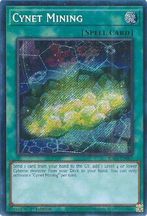 Cynet Mining (Secret Rare) (RA03-EN067) - Quarter Century Bonanza 1st Edition Quarter Century Bonanza Yugioh Single  Squirtle Squad Card Shop.