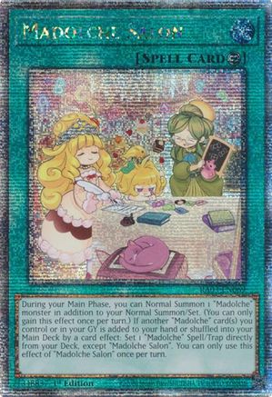 Madolche Salon (Quarter Century Secret Rare) (RA03-EN069) - Quarter Century Bonanza 1st Edition Quarter Century Bonanza Yugioh Single  Squirtle Squad Card Shop.