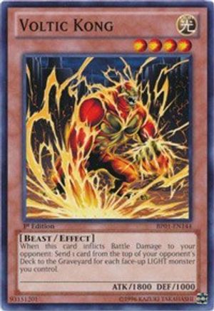 Voltic Kong (BP01-EN144) - Battle Pack: Epic Dawn 1st Edition Battle Pack: Epic Dawn Yugioh Single  Squirtle Squad Card Shop.