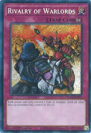 Rivalry of Warlords (Secret Rare) (RA03-EN075) - Quarter Century Bonanza 1st Edition Quarter Century Bonanza Yugioh Single  Squirtle Squad Card Shop.