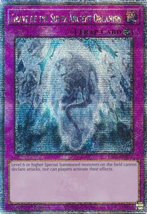 Grave of the Super Ancient Organism (Quarter Century Secret Rare) (RA03-EN077) - Quarter Century Bonanza 1st Edition Quarter Century Bonanza Yugioh Single  Squirtle Squad Card Shop.