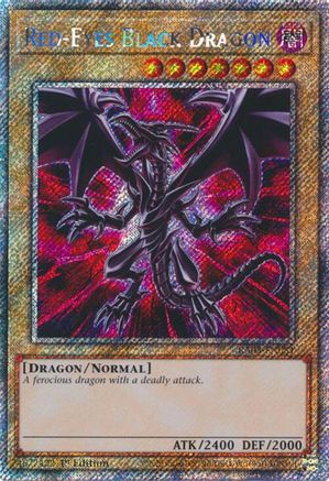 Red-Eyes Black Dragon (Platinum Secret Rare) (RA03-EN081) - Quarter Century Bonanza 1st Edition Quarter Century Bonanza Yugioh Single  Squirtle Squad Card Shop.