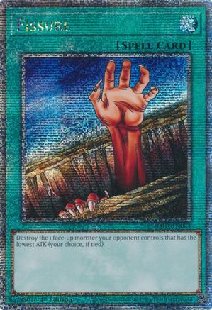 Fissure (Quarter Century Secret Rare) (RA03-EN084) - Quarter Century Bonanza 1st Edition Quarter Century Bonanza Yugioh Single  Squirtle Squad Card Shop.