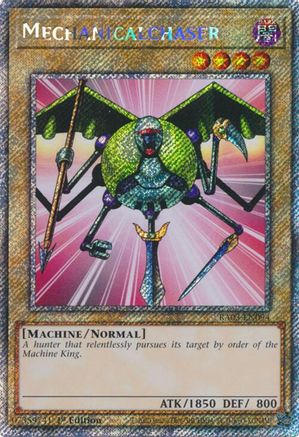 Mechanicalchaser (Platinum Secret Rare) (RA03-EN094) - Quarter Century Bonanza 1st Edition Quarter Century Bonanza Yugioh Single  Squirtle Squad Card Shop.