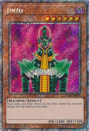 Jinzo (Platinum Secret Rare) (RA03-EN099) - Quarter Century Bonanza 1st Edition Quarter Century Bonanza Yugioh Single  Squirtle Squad Card Shop.