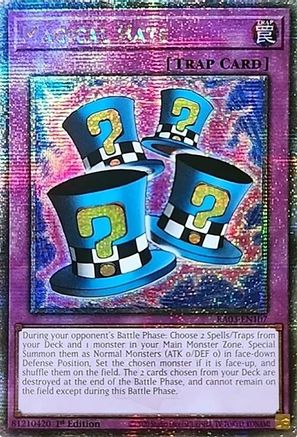 Magical Hats (Quarter Century Secret Rare) (RA03-EN107) - Quarter Century Bonanza 1st Edition Quarter Century Bonanza Yugioh Single  Squirtle Squad Card Shop.
