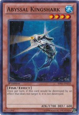 Abyssal Kingshark (BP01-EN155) - Battle Pack: Epic Dawn Unlimited Battle Pack: Epic Dawn Yugioh Single  Squirtle Squad Card Shop.