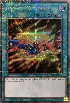 United We Stand (Quarter Century Secret Rare) (RA03-EN112) - Quarter Century Bonanza 1st Edition Quarter Century Bonanza Yugioh Single  Squirtle Squad Card Shop.