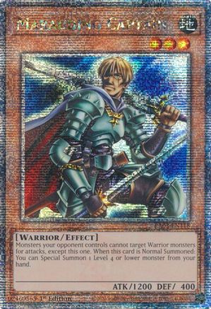 Marauding Captain (Quarter Century Secret Rare) (RA03-EN118) - Quarter Century Bonanza 1st Edition Quarter Century Bonanza Yugioh Single  Squirtle Squad Card Shop.