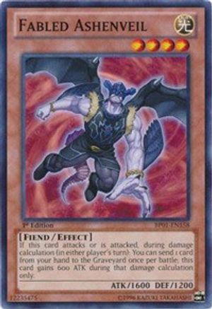 Fabled Ashenveil (BP01-EN158) - Battle Pack: Epic Dawn 1st Edition Battle Pack: Epic Dawn Yugioh Single  Squirtle Squad Card Shop.