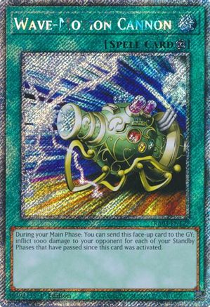 Wave-Motion Cannon (Platinum Secret Rare) (RA03-EN127) - Quarter Century Bonanza 1st Edition Quarter Century Bonanza Yugioh Single  Squirtle Squad Card Shop.