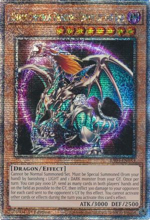 Chaos Emperor Dragon - Envoy of the End (Quarter Century Secret Rare) (RA03-EN133) - Quarter Century Bonanza 1st Edition Quarter Century Bonanza Yugioh Single  Squirtle Squad Card Shop.