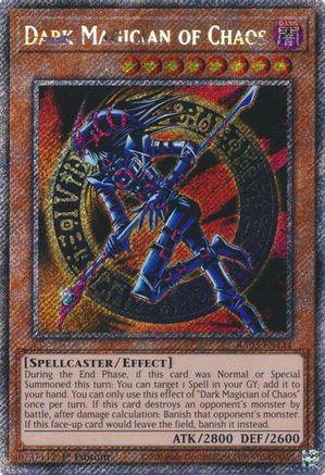 Dark Magician of Chaos (Platinum Secret Rare) (RA03-EN134) - Quarter Century Bonanza 1st Edition Quarter Century Bonanza Yugioh Single  Squirtle Squad Card Shop.