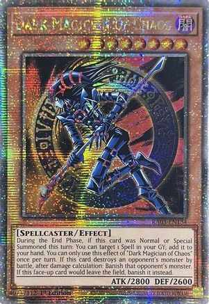 Dark Magician of Chaos (Quarter Century Secret Rare) (RA03-EN134) - Quarter Century Bonanza 1st Edition Quarter Century Bonanza Yugioh Single  Squirtle Squad Card Shop.
