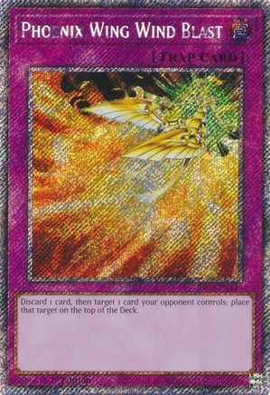 Phoenix Wing Wind Blast (Platinum Secret Rare) (RA03-EN149) - Quarter Century Bonanza 1st Edition Quarter Century Bonanza Yugioh Single  Squirtle Squad Card Shop.