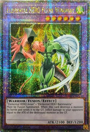 Elemental HERO Flame Wingman (Quarter Century Secret Rare) (RA03-EN152) - Quarter Century Bonanza 1st Edition Quarter Century Bonanza Yugioh Single  Squirtle Squad Card Shop.