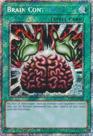 Brain Control (Platinum Secret Rare) (RA03-EN154) - Quarter Century Bonanza 1st Edition Quarter Century Bonanza Yugioh Single  Squirtle Squad Card Shop.