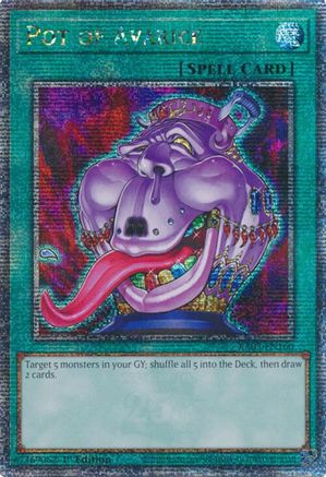 Pot of Avarice (Quarter Century Secret Rare) (RA03-EN160) - Quarter Century Bonanza 1st Edition Quarter Century Bonanza Yugioh Single  Squirtle Squad Card Shop.