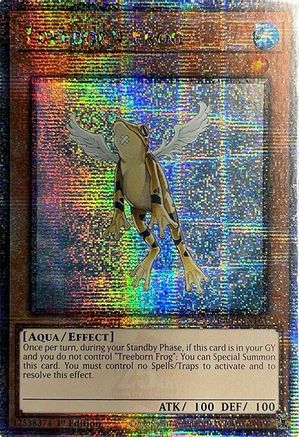 Treeborn Frog (Quarter Century Secret Rare) (RA03-EN161) - Quarter Century Bonanza 1st Edition Quarter Century Bonanza Yugioh Single  Squirtle Squad Card Shop.