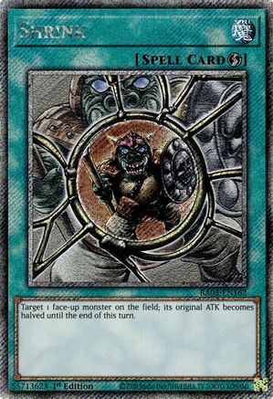 Shrink (Platinum Secret Rare) (RA03-EN162) - Quarter Century Bonanza 1st Edition Quarter Century Bonanza Yugioh Single  Squirtle Squad Card Shop.