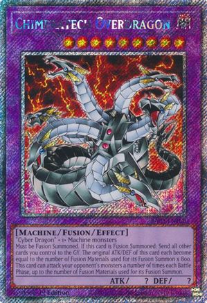Chimeratech Overdragon (Platinum Secret Rare) (RA03-EN166) - Quarter Century Bonanza 1st Edition Quarter Century Bonanza Yugioh Single  Squirtle Squad Card Shop.